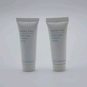 Vintage Mary Kay Body Care Buffing Cream .84 oz Lot Of 2 New Old Stock Retired